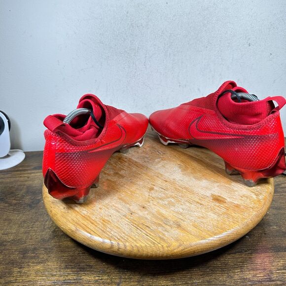 Nike Vapor Edge Pro 360 By You Cleats Red CU1440-992 Rare‎ Shoes Men's Size 8.5 - Picture 5 of 10